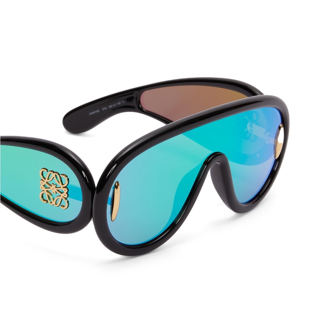 Loewe Black and Green Sunglasses - Picture 6 of 7